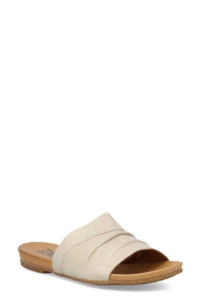 Miz Mooz Aria Slide Sandal In Cream