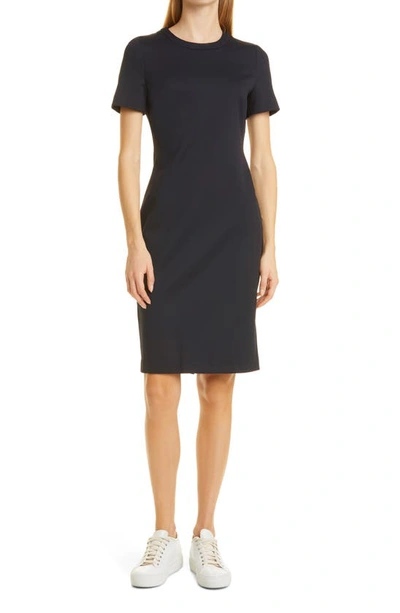 blue dress for baby girl Hugo Sedennie Midi Dress Black 50522537 – beautycollection.gr main image 1