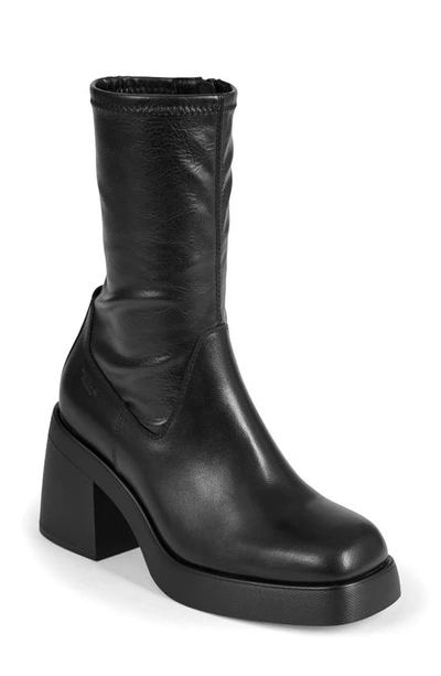 Vagabond Shoemakers Brooke Platform Boot In Black