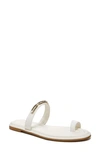 Franco Sarto Jade Toe Loop Sandal In White