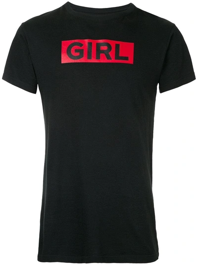 Ex Infinitas Starrt Girl T-shirt In Black