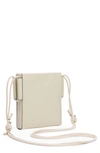 Rag & Bone Leather Passport Bag In Antique Whitez/dnu