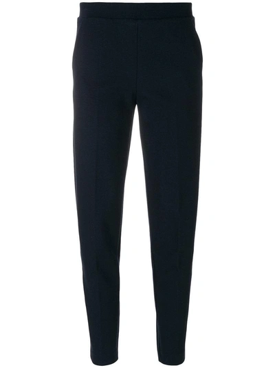 Le Tricot Perugia Tailored Track Pants - Blue In Blue