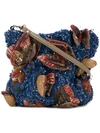 Jamin Puech Sequinned Shoulder Bag - Blue