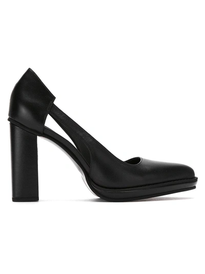 Studio Chofakian Leather Pumps In Black