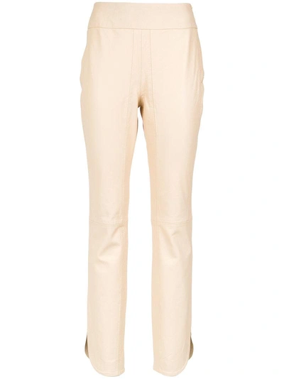 Lilly Sarti Straight-leg Trousers - Neutrals