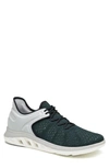 Johnston & Murphy Activate Sneaker In Forest Knit/ Light Gray Lycra
