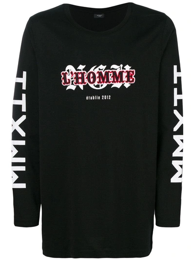 Not Guilty Homme Homme Cirqus Sweatshirt In Black