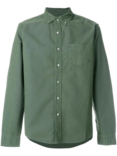 Alex Mill Long Sleeved Shirt In Green