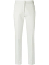 Andrea Marques Straight Cropped Trousers - Neutrals