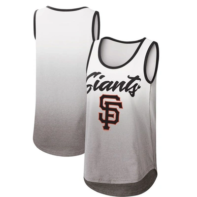 G-iii 4her By Carl Banks White San Francisco Giants Logo Opening Day Tank Top