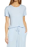 Nordstrom Essentials Pajama Top In Blue Skyway