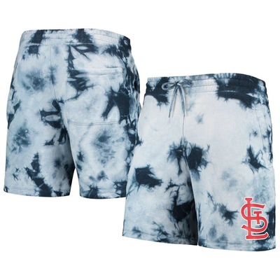 New Era Navy St. Louis Cardinals Team Dye Shorts