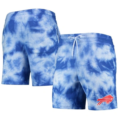 New Era Royal Buffalo Bills Tie-dye Shorts