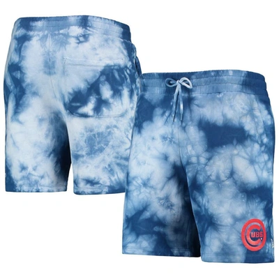 New Era Royal Chicago Cubs Team Dye Shorts