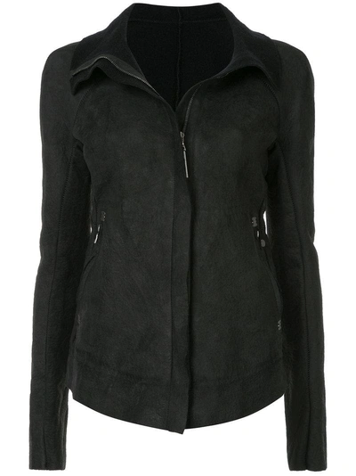 Isaac Sellam Experience Zipped Leather Jacket