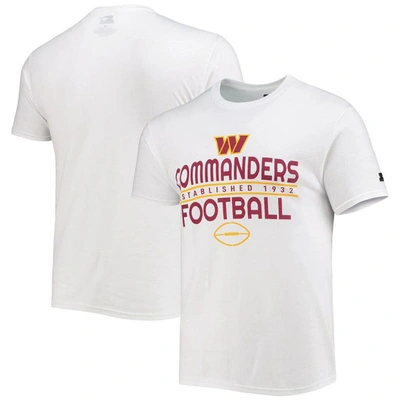 Starter White Washington Commanders Prime Time T-shirt