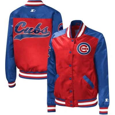 Starter Red Chicago Cubs The Legend Full-snap Jacket