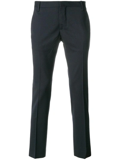 Entre Amis Straight-leg Trousers In Blue