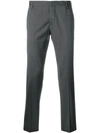 Entre Amis Straight-leg Trousers - Grey