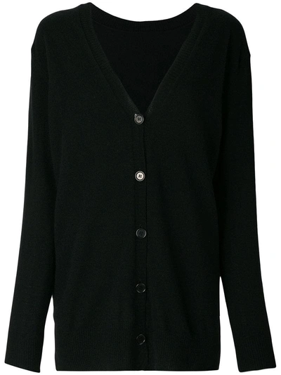 P.a.r.o.s.h . V-neck Cardigan - Black