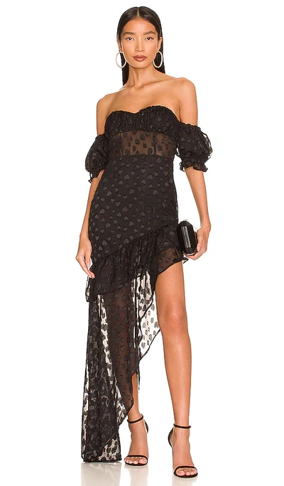 Majorelle Kayleigh Gown In Black
