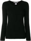 La Fileria For D'aniello Long Sleeved Pullover - Black