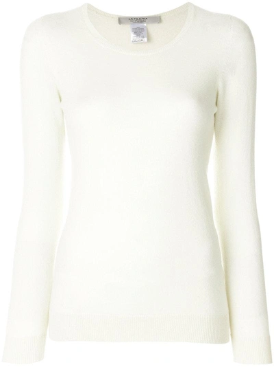 La Fileria For D'aniello Long Sleeved Sweatshirt - White