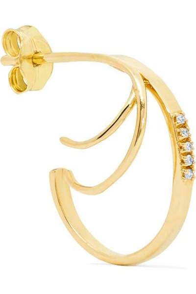 Sansoeurs 18-karat Gold Diamond Earring