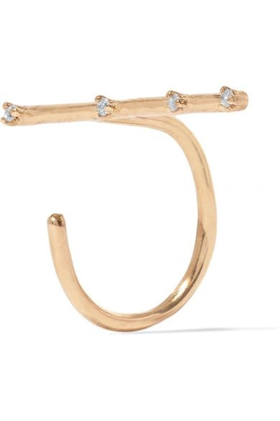 Sansoeurs 18-karat Gold Diamond Earring