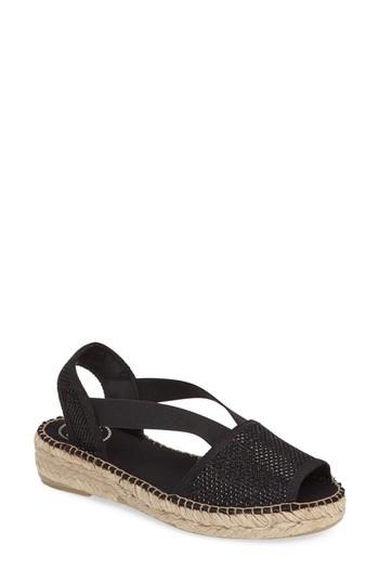 toni pons black espadrilles