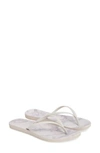 Reef Escape Flip Flop In Grey Marble