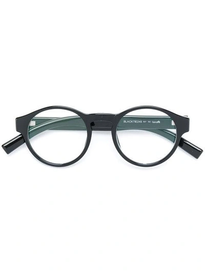 Dior Eyewear Round Frame Glasses - Black