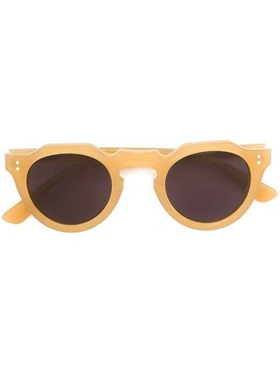 Lesca Round Sunglasses - Neutrals