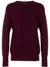 N•peal The Oxford Round Neck 1ply Jumper