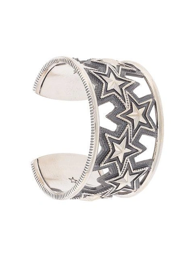 Cody Sanderson Star Cuff Bracelet In Metallic