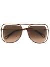 Chloé Poppy Sunglasses In Brown