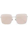 Dior Stella Sunglasses In Metallic