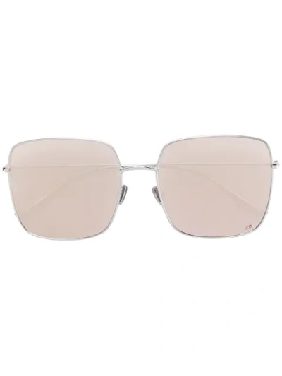 Dior Stella Sunglasses In Metallic