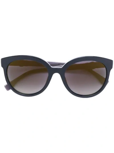 Fendi Round-frame Sunglasses In Black