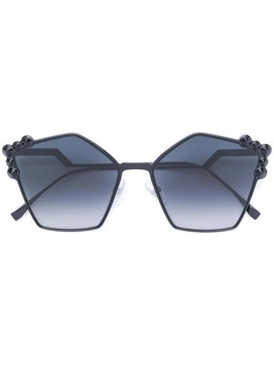 Fendi Can Eye Sunglasses In Black