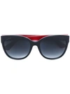 Gucci Round-frame Sunglasses In Red