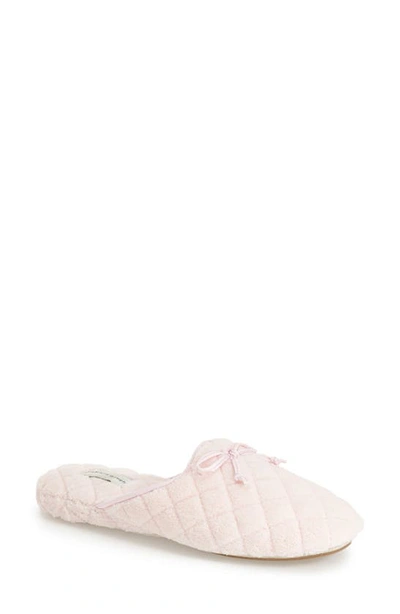 Patricia Green Chloe Microterry Slippers In Pink