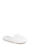 Patricia Green Women's Chloe Microterry Slipper White