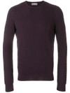 Barba Classic Knitted Sweater - Pink