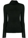 Sottomettimi Roll-neck Sweater - Black