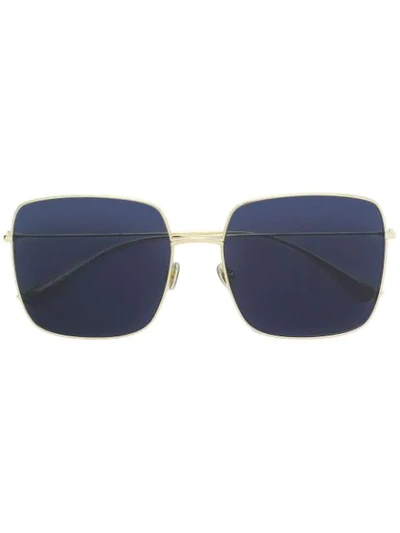Dior Stellaire 1 Xs Square-frame Sunglasses In Metallic | ModeSens