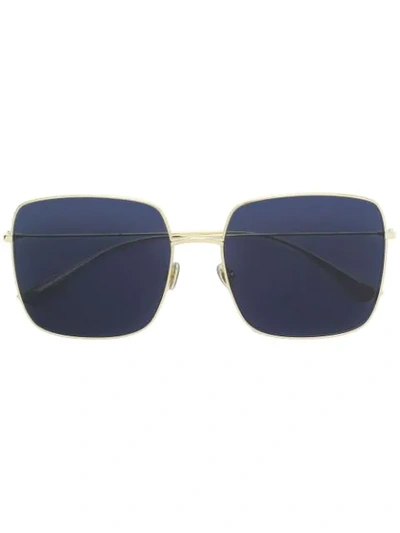 Dior Stellaire Xs Square-frame Sunglasses In Gold ModeSens