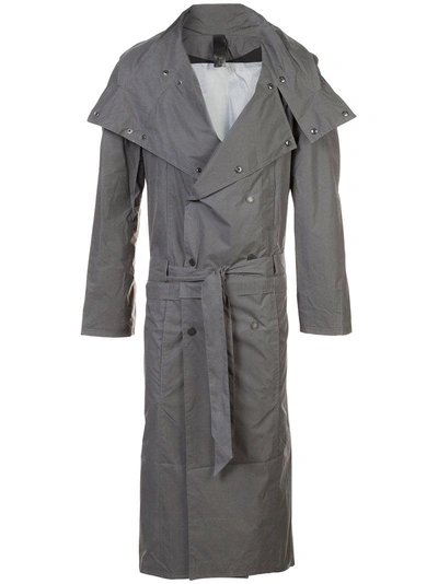 Y/project Technical Trench Coat In Grey