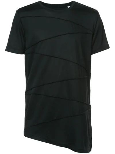 Private Stock Zigzag Wool T-shirt In Black
